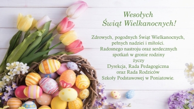 Wesołych Świąt Wielkanocnych! 🐣🐰